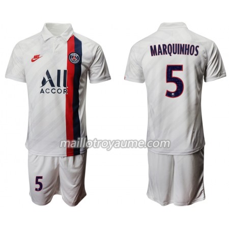 Tenue Enfant Paris Saint Germain MARQUINHOS 5 Troisieme 2019/2020 (+ Short) Tenue Enfant Paris Saint Germain MARQUINHOS 5 Troisieme 2019/2020 (+ Short)